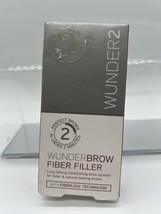 Brunette WUNDER2 WunderBrow 1-STEP Brow Gel Thicken Lin COMBINE SHIPPING... - $14.97