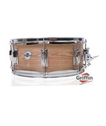 Oak Wood Snare Drum by GRIFFIN - PVC on Poplar Wood Shell 14&quot; x 5.5&quot; - P... - $50.95