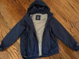 Gap Kids Boys Lightweight Windbreaker Jacket size XL Navy Blue - $19.79