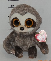 Ty SIlk Dangler the Sloth 6&quot; Beanie baby Boos plush toy Brown Tan - £7.74 GBP