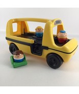 Little Tikes Toddle Tots School Bus Push Along Vehicle Figures Vintage T... - $81.17 CAD
