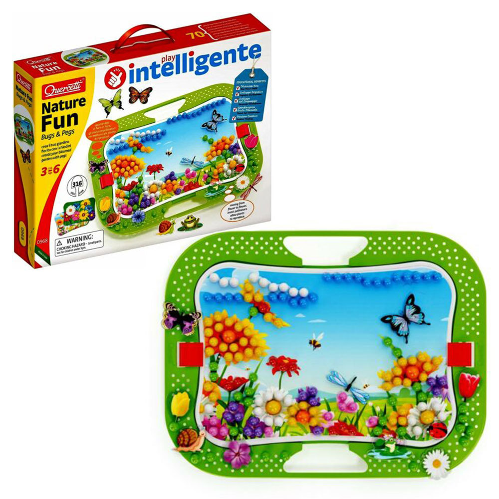 Quercetti Nature Fun Bugs & Pegs Set - $58.14