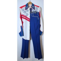 70&#39;s Rare Vintage Nathan Turk Custom America Shirt and Pants worn by Ken... - £1,844.14 GBP