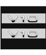 Pair of Chrome V10 Side Fender Emblems - $29.99