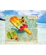 Intex Popsicle Inflatable Pool Float w/ Realistic Colorful Printing, 75&quot;... - £15.49 GBP
