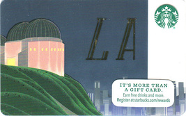 Starbucks 2015 LA Griffith Park Los Angeles Collectible Gift Card New No Value - £3.91 GBP