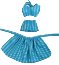 Vintage Barbie My First Fashions Blue Outfit Turquoise Romper Wrap Skirt... - £9.96 GBP