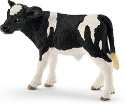 Farm World Farm Animal Toys for Kids and Toddlers Black and White Baby Holstein  - £18.46 GBP