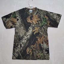 Mossy Oak Men&#39;s Camo T Shirt Size S Small Short Sleeve Camouflage Casual Sportex - £16.68 GBP