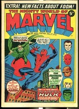 Mighty World Of Marvel #17 1973-SPIDER-MAN-HULK-FANTASTIC FOUR-KIRBY-UK Comic Fn - $50.93