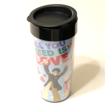 2010 The Beatles All You Need is Love Yellow Submarine 16 oz. Travel Mug New - £9.20 GBP