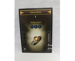*Punched* Path Of Exile Exilecon Topaz Ring Agony Crack Rare Trading Card - $49.49