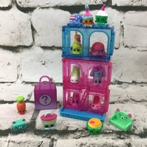 Shopkins Mini Figures Lot Of 14 Mixed Series Hats Shoes Apartments Moose... - $14.84