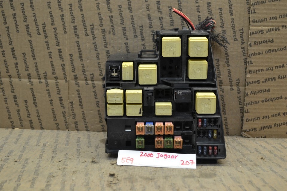 2001 Jaguar S-Type Fuse Box Junction OEM XW4T14A003E Module 207-5E9 - $24.49
