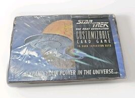 Star Trek Next Generation Customizable Card Game Sealed Expansion Sets D... - $34.60