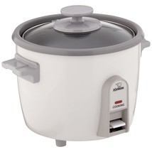 Zojirushi NHS-06 3-Cup (Uncooked) Rice Cooker, White (-WB) - $87.99