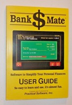 1988 Bank Mate User Guide ver 3 Personal finance software for IBM PS-2, Bankmate - £33.28 GBP