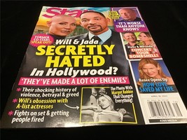 Star Magazine April 18, 2022 Will &amp; Jada Secretly Hated in Hollywood - £7.19 GBP