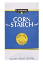Clover Valley Corn Starch 16oz box. Lot of 4. Great for cooking. Soups, ... - £46.68 GBP