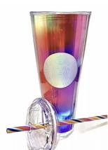 Starbucks 2021 Rainbow Pride LGBT Kaleidoscope 24 oz Cold Cup Tumbler - £40.49 GBP