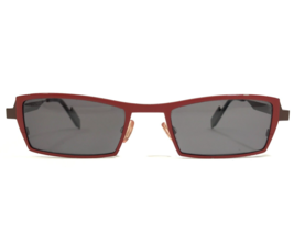 Anne et Valentin Sunglasses Frames BC 17 JAY Brown Red Rectangular 50-21-145 - £95.36 GBP