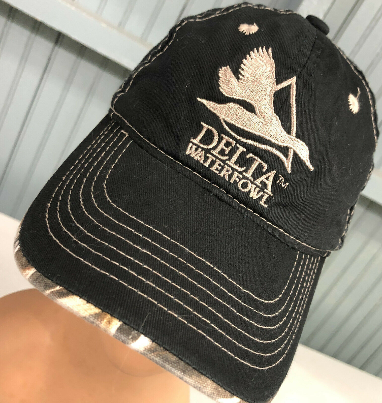 Delta Waterfowl Duck Hunting Organization Adjustable Baseball Hat Cap - $15.50
