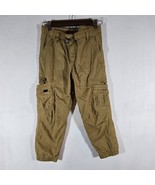 Wrangler Jeans Co Kids Brown/tan Cargo Pants Size 10 Husky New No Tags Boys - $13.99