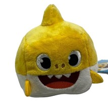 Wow Wee Pinkfong Baby Shark Plush Cube 1 Unit Color Yellow And White Cutie - £9.55 GBP