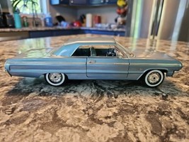 1:18 Scale Ertl American Muscle Die-Cast 1964 Chevrolet Impala SS blue /... - $39.60