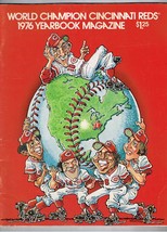 1976 MLB Cincinnati Reds Yearbook Baseball ROSE BENCH Morgan Big Red Machine - $64.35