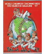 1976 MLB Cincinnati Reds Yearbook Baseball ROSE BENCH Morgan Big Red Mac... - £50.63 GBP