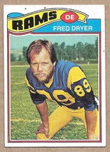 1977 Topps #513 Fred Dryer Los Angeles Rams - £1.12 GBP