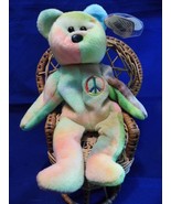 Ty Beanie Baby Peace NO# Tush, PVC Pellets MWMT Tag Prot. Errors Nice Mi... - $23.58 CAD