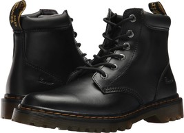 Dr. Martens Men&#39;s Cartor Black T Lamper UK 12 (US Men&#39;s 13) Lace Up Smoo... - £112.83 GBP