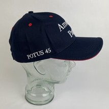 American Patriot POTUS 45 We Won&#39;t Forget Red White &amp; Blue Baseball Cap ... - £7.91 GBP