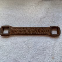 M B Skinner Co, South Bend Ind, 7 1/4  seal wrench for emergency clamps - $15.00