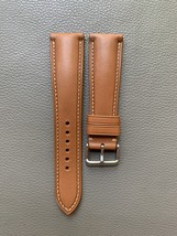 Brown Genuine Cowhide Leather Watch Strap Band - Custom Handmade for Men... - $39.00