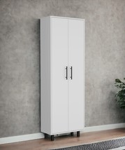 71&quot; White Tall Pantry Cabinet - $8,292.67 MXN