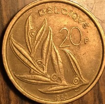 1980 Belgium 20 Francs Coin - £1.08 GBP