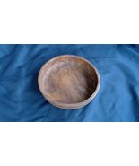 Vintage Monkey Pod Hand Crafted 5.5 inch round Serving Dish- Made In Phi... - $175.39 MXN