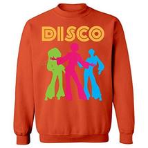 Kellyww 70&#39;s Retro Dancing Dancer Disco Party Costume - Sweatshirt Orange - £37.65 GBP