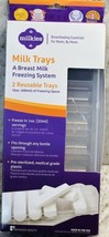 Fairhaven Milkies Breast Milk Freezing System 2 Reusable Trays 16 oz (48... - $16.71