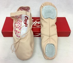 Capezio Adult Split Sole Daisy 205S Ballet Pink Shoes, Women&#39;s 4W, New in Box - £9.75 GBP