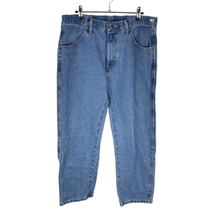 Rustler Straight Jeans 34x29 Men’s Blue Pre-Owned [#1980] - £15.73 GBP