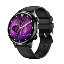 Hk39 Female 1.1 Round Screen Real Amoled Smart Watch Sports Energy Nfc Call Offl - £48.75 GBP