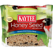 [Pack of 4] Kaytee Honey Seed Mini Seed Cake for Wild Birds 9 oz - £25.05 GBP