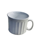 Oversized White Stoneware Soup/Cereal/Coffee Drinking Mug/Cup 20oz BRAND... - $222.00 MXN