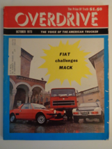 Overdrive trucker magazine Oct. 1973 Kenworth Peterbilt Freightliner Dodge - £26.90 GBP