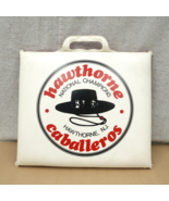 Vintage OOAK Hawthorne Caballeros Drum Bugle Corps Seat Cushion New Jersey - £83.99 GBP