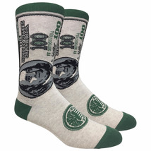Benjamin Franklin 100 Dollar Bill Socks - £5.90 GBP